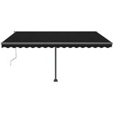  Automatska tenda sa senzorom za vjetar LED 400x300 cm antracit | shoptok.hr