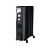 RAF R.0929B uljni radijator sa ventilatorom 9 rebara crni 2400W Cene