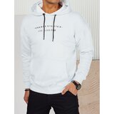 DStreet Bluza męska z nadrukiem biała Cene