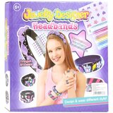 Magic Toys jewelry designer: headbands set za izdelavo naglavnih trakov z barvnimi biseri in dodatki outlet | Shoptok.si