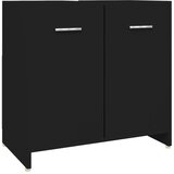  4-dijelni set kupaonskog namještaja crni | shoptok.hr