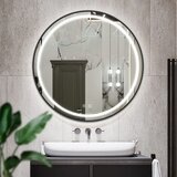REA Bath Stensko ogledalo LED 100cm MMJ Black | Shoptok.si