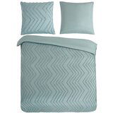 Good Morning Svijetlo zelena posteljina za bračni krevet/za produženi krevet od mikrovlakana 200x220 cm Pure Zigzag – | shoptok.hr