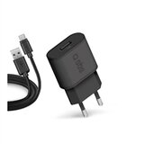 Sbs Zidni punjač + kabal za punjenje USB-A na micro-USB, 5 W, crni Sbs Zidni punjač + kabal za punjenje USB-A na micro-USB, 5 W, crni Slike