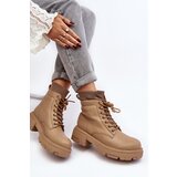 Boto Women's ankle boots with sock in beige by Rivella | Shoptok.si