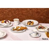 BonBistro Bijeli/plavi porculanski čajni tanjurić ø 12 cm Retro – | shoptok.hr