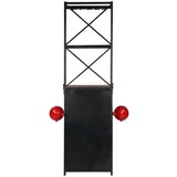 vidaXL Omarica za vino traktor 49x32x183 cm trden mangov les | Shoptok.si