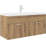vidaXL Ormarić za umivaonik Zidne Umjetnički hrast 38,5 x 100 x 46 cm | shoptok.hr
