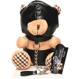 Master Series Hooded Teddy Bear Plush Tan Cene