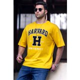 Madmext Men's Yellow T-Shirt 4956 Cene