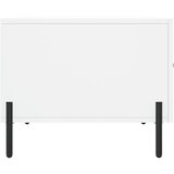  Stolić za kavu bijeli 50 x 50 x 40 cm od konstruiranog drva | shoptok.hr