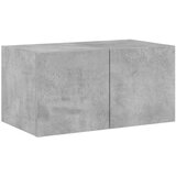 TV ormarić s LED svjetlima siva boja betona 60x35x31 cm | shoptok.hr