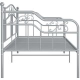 Posteljni okvir siv kovinski 90x200 cm, (20643218) | Shoptok.si