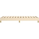  Okvir za krevet s oprugom Krem 80x200cm Tkanina | shoptok.hr