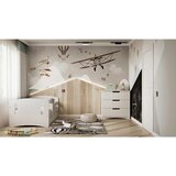 MID.YOU Dječji krevet Kasper 2 140x80 sa madracem s ladicom Bijela | shoptok.hr