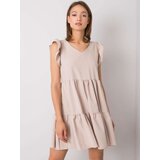 RUE PARIS Dress-WN-SK-703.77-beige | Shoptok.si