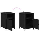  Noćni ormar 2 pcs Crni hrast 40 x 42 x 60 cm Konstruirano drvo | shoptok.hr
