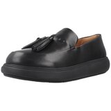 Fitflop Mokasini COMFF TASSEL LEATHER LOAFER Črna | Shoptok.si