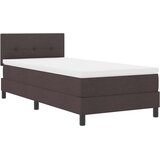  s opruga kutije Tamno smeđa 90 x 190 cm tkanina | shoptok.hr