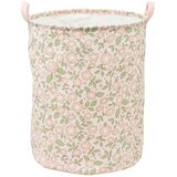 A Little Lovely Company koš za shranjevanje igrač – rože na roza barvi | Shoptok.si