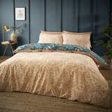 Catherine Lansfield Zelena/smeđa posteljina za bračni krevet/za produženi krevet 230x220 cm Tropic Tiger Leaf – | shoptok.hr