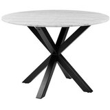 Actona blagovaonski stol s mramornom pločom Heaven, ⌀ 110 cm | shoptok.hr