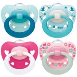 Nuk duda varalica - silikon Signature (6-18 m), 2 kom Multicolor | shoptok.hr