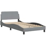  Okvir za krevet Dover svjetlosivi 100x190 cm od tkanine | Eponuda.com