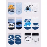 Yoclub Kids's Boys Cotton Socks 6-Pack SKA-0123C-AA00