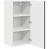 vidaXL Stenska kuhinjska omarica Črna 40 x 31 x 80 cm Konstruiran les | Shoptok.si