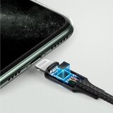 Ugreen Avdio kabel z aluminijastim ohišjem (70509) - Lightning na Jack 3,5 mm, MFi certificiran, 1 m - črn | Shoptok.si