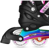 Nils Extreme 4 u 1 role i klizaljke s LED rasvjetom roza veličina M 35–38 | shoptok.hr