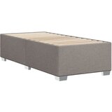  Krevet s oprugama i madracem smeđesivi 100 x 200 cm od tkanine | shoptok.hr