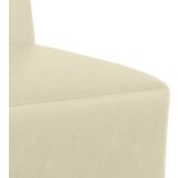 SOFA Stolice 2 pcs Krema 55 x 74 x 82 cm Lažna koža | shoptok.hr
