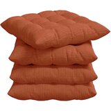  Jastučići za sjedenje 4 pcs Crvena narančasta 40 x 40 x 6 cm | Eponuda.ba