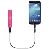 KIT prijenosna baterija PWRP2PIKT 2000mAh, roza | shoptok.hr