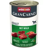 Animonda Ekonomično pakiranje GranCarno Original Adult 24 x 400 g - s divljači