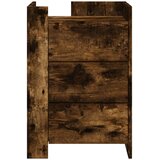  Noćni ormarić boja hrasta 45 x 50 x 65 cm od konstruiranog drva | shoptok.hr