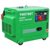 dizel zvučno izolovani trofazni agregat 7kw ym9700e-3