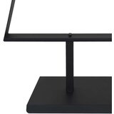 vidaXL Metalna božićna jelka s stalakom Crna 150 cm Čelik | shoptok.hr
