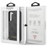 Guess GUHCS23SGF4GGR silikonski ovitek za Samsung Galaxy S23 5G - siv | Shoptok.si
