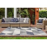 Kayoom PREPROGA ZA ZUNANJO UPORABO Yoga 160/230 cm krem barve, siva | Shoptok.si