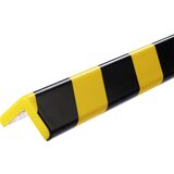 Durable Profil za zaščito vogalov, tip C35, profil 1 m, ŠxV 47 x 47 mm, rumene / črne barve | Shoptok.si