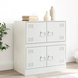  Komoda bijela 67 x 39 x 73 cm čelična | shoptok.hr