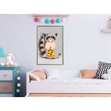  Poster - Racoon Eating Pizza 20x30 | shoptok.hr