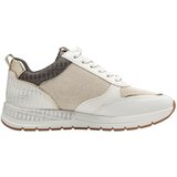 Tamaris Niske tenisice višnja / tamno smeđa / zlatna / bijela | shoptok.hr