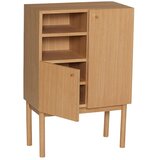 Hübsch Ormarić u dekoru hrasta u prirodnoj boji 60x90x34 cm Nobby – | shoptok.hr