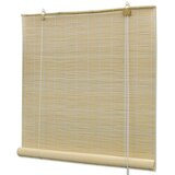 vidaXL Rolo senčilo iz naravnega bambusa 80x160 cm, (20597377) | Shoptok.si