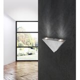Globo Zidna LED svjetiljka (3 W, Četkani aluminij, Prozirno, Topla bijela) | shoptok.hr
