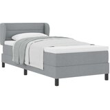  Krevet s opruga kutije Svjetlosiva 90 x 190 cm tkanina | shoptok.hr